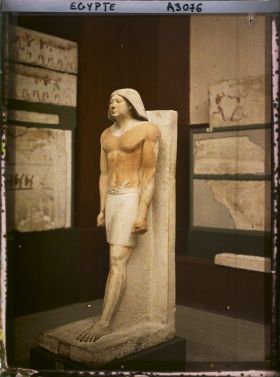 Image représentant Statue de Ranefer au musée égyptien