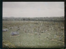 Image représentant France, Péronne, Le Cimetière Anglais de ... vu d'ensemble