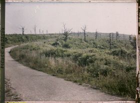 Image représentant France, Fort de Souville, Le fort de Souville vu des Cotes de Belleville