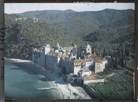 Image représentant Turquie, Esphigménou, Panorama sur le Monastère