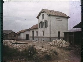 Image représentant France, Regneville, La Gare de Regneville reconstruite