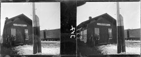 Image représentant La station de Granger prise lors d'un arrêt du train