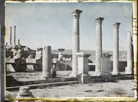 Image représentant Algérie, Timgad, Le grand marché