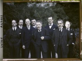 Image représentant Accords de Locarno, la délégation française