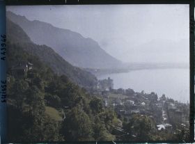 Image représentant Panorama sur Territet, le Léman et le château de Chillon