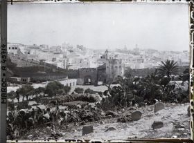 Image représentant Vue en direction de la porte du Vallon ( Bâb Chaaba)