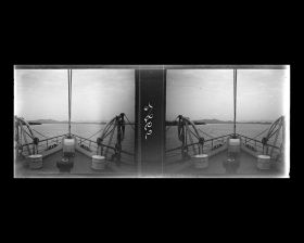 Image représentant La proue du vapeur chinois Kiang-Yu sur le Yangzijiang ("fleuve Bleu")