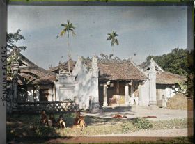 Image représentant Le temple bouddhique, dit " Pagode de l'abattoir "