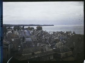 Image représentant Panorama sur Nyon et le Léman depuis la terrasse du château