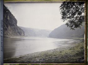 Image représentant Allemagne, St Goarhausen, La Hurlei vers l'amont du fleuve autre aspect