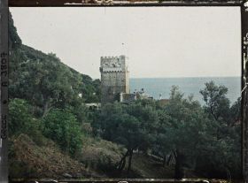 Image représentant Mont Athos, Dochiariou, Tour du Monastère de Dochiariou