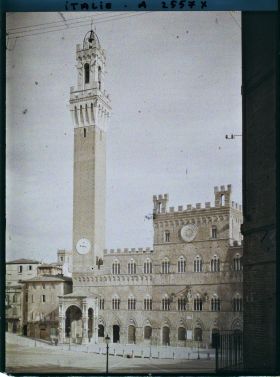 Image représentant L'Hôtel de Ville et la tour del Mangia