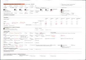 Image représentant Case du fétiche Homgbo (?) adossée à l'enclos sacré